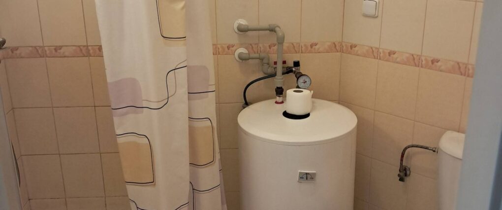 Ubytování Ostředek, koupelna s WC